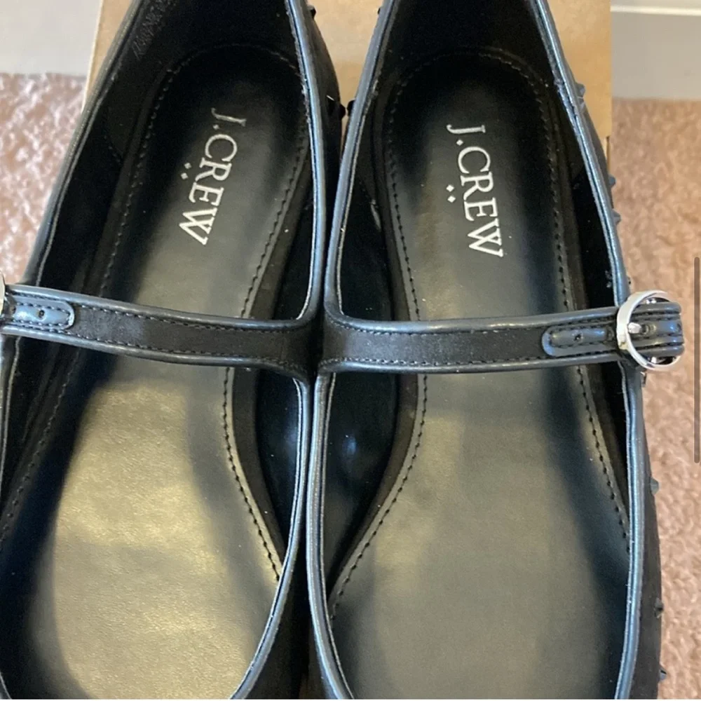 J.Crew Rhinestone Mary Jane Flats - Picture 4 of 8